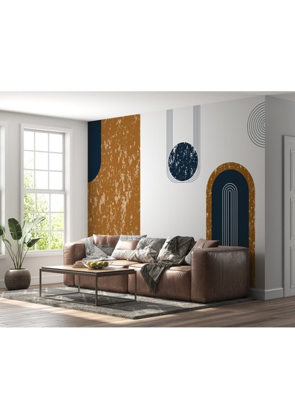 Abstract Şekilli Duvar Kağıdı, Soyut Desenli Duvar Resmi