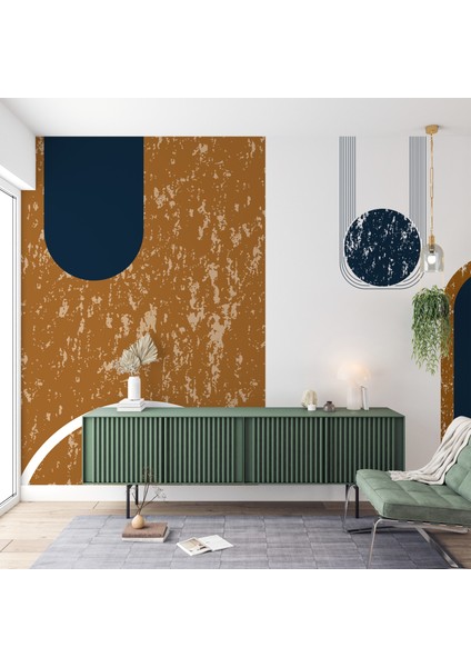 Abstract Şekilli Duvar Kağıdı, Soyut Desenli Duvar Resmi