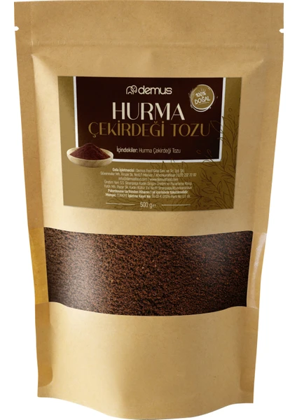 Hurma Çekirdeği Tozu 500 G