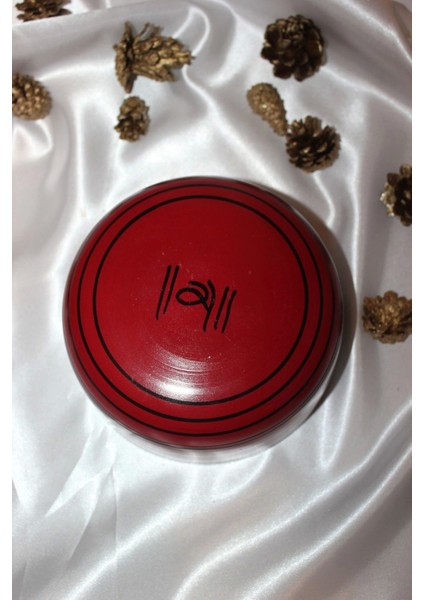 Tibet Çanağı Çanı Kasesi Meditasyon Çanı Yoga Çanı Tibet Çanağı Singing Bowl Kırmızı indirimleri