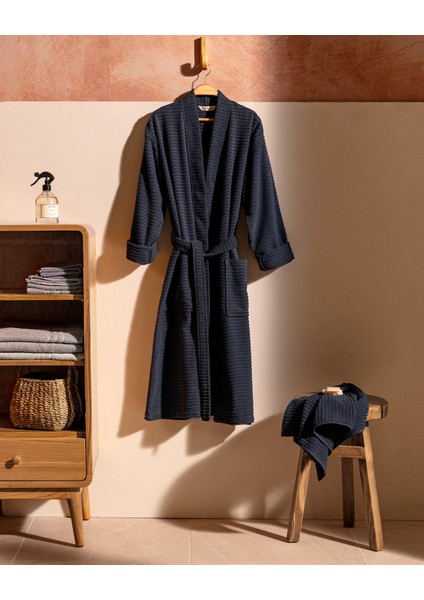 Carla Kimono Unisex Bornoz Set