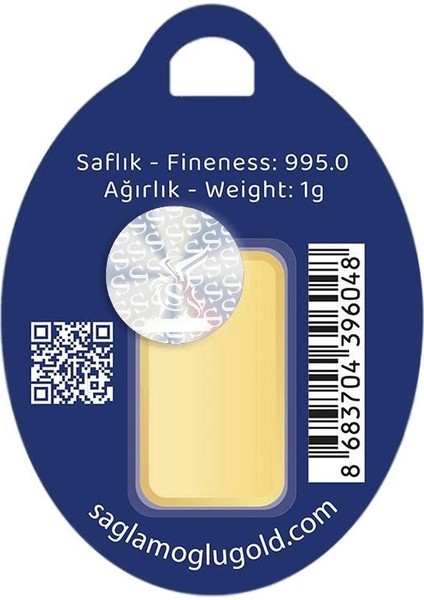 1 gr 24 Ayar Gram Altın