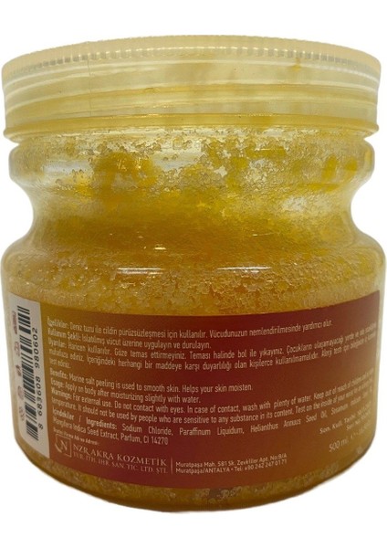 Mango Deep Sea Body Salt Scrub (MANGO VÜCUT TUZ PEELİNG) 500ml