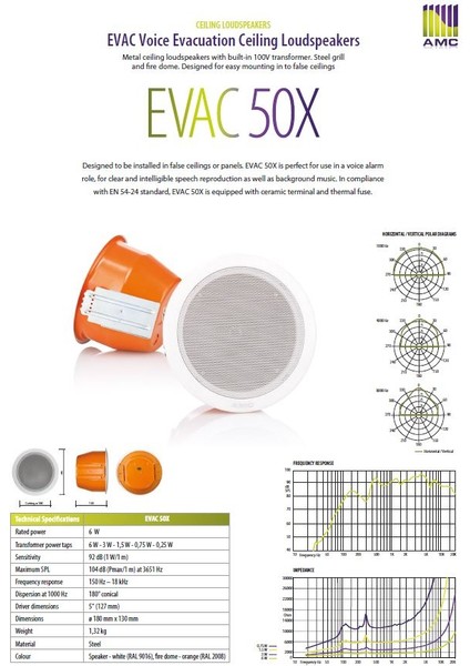 Evac 50X (White)