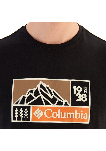 Csc Hike Icon Erkek Kisa Kollu T-Shirt Siyah CS0337-010 fırsatları