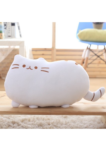 Kedi Yastığı Büyük Kuyruklu Kedi Peluş Oyuncak (Yurt Dışından)