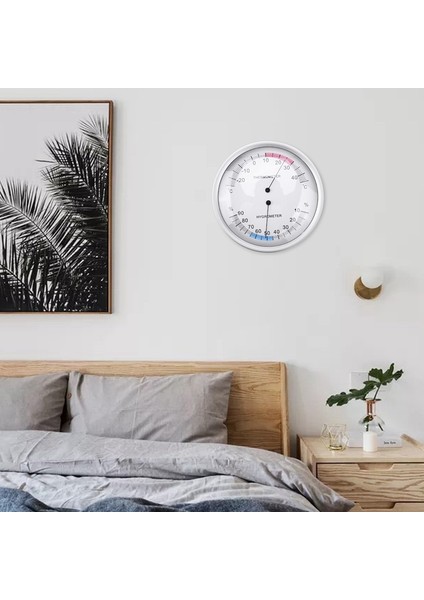 132MM Pointer Tipi Termal Bimetal Termometre ve Higrometre Tablosu Iç ve Dış Ortam Sıcaklık ve Nem Meteorolojik Göstergesi (Yurt Dışından) fiyatları