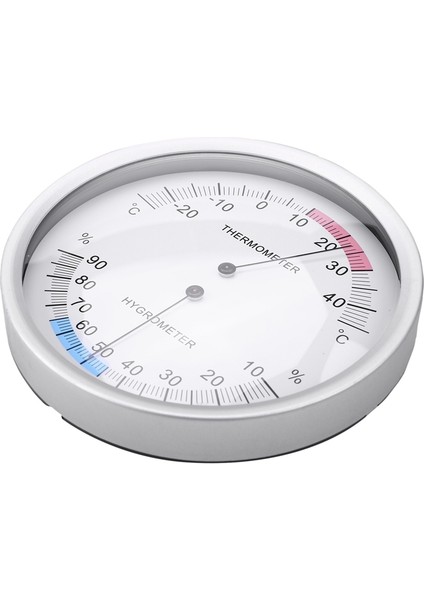 132MM Pointer Tipi Termal Bimetal Termometre ve Higrometre Tablosu Iç ve Dış Ortam Sıcaklık ve Nem Meteorolojik Göstergesi (Yurt Dışından) modelleri