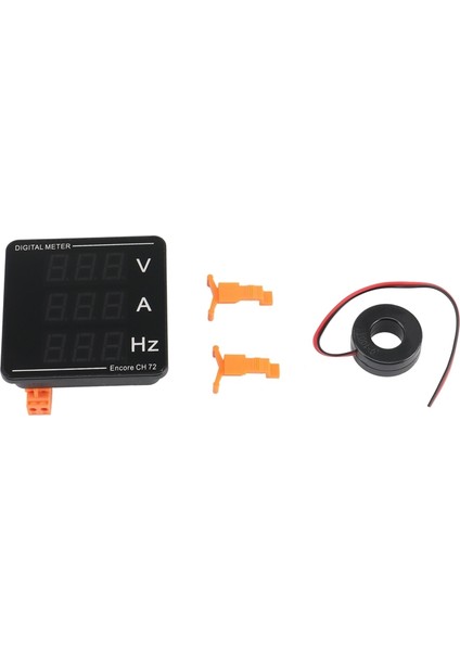 Ac Akım Gerilim Frekans Dijital Ekran Metre Dijital Voltmetre Ampermetre AC50-500V AC0-120A 10-99.9Hz (Yurt Dışından)