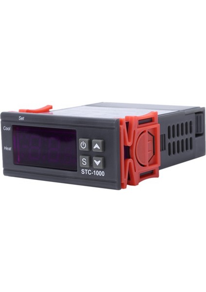 Dijital Sıcaklık Kontrol Cihazı Termostat Termostat Inkübatör Röle LED 10A Isıtma ve Soğutma STC-1000 220V (Yurt Dışından) fiyatları