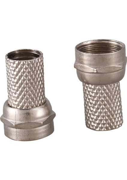 40 Adet Cctv Rg6 F-Tipi Twist-On Koaksiyel Koaksiyel Kablo Rf Konektörü Erkek (Yurt Dışından) modelleri