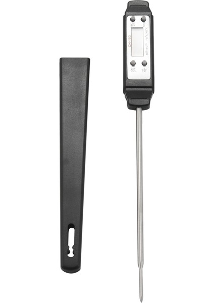 Yemek Pişirme Termometresi Dijital Anında Okuma Et Termometresi Barbekü Termometresi Yüksek Hassasiyetli Mutfak Termometresi Yağ Süt Çay (Siyah) (Yurt Dışından) fırsatları