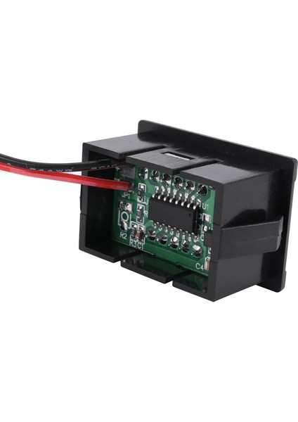 Dc Dijital Voltmetre Kafası 0.36 Inç LED Dijital Voltmetre Dc 4.5-30V Motosiklet Voltmetre Üç Telli (Yurt Dışından) fırsatları