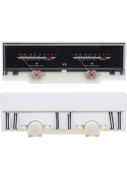 Çift Işaretçi Vu Metre Stereo Ses Amplifikatörü Kurulu Db Ses Ses Seviyesi Göstergesi Test Cihazı Ayarlanabilir Arka Işık (Yurt Dışından) fiyatları