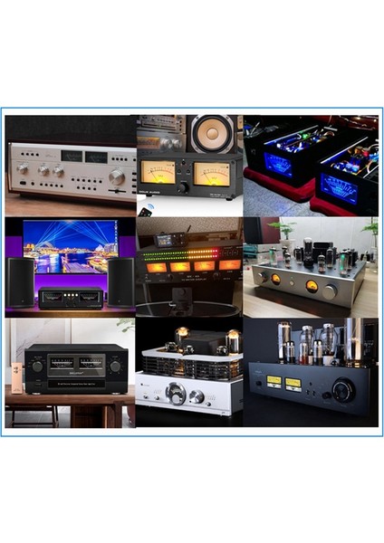 Çift Işaretçi Vu Metre Stereo Ses Amplifikatörü Kurulu Db Ses Ses Seviyesi Göstergesi Test Cihazı Ayarlanabilir Arka Işık (Yurt Dışından) indirimleri
