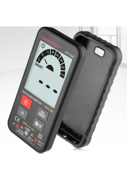 Habotest El Dijital Multimetre LCD Taşınabilir Ac/dc Ampermetre Voltmetre Ohm Gerilim Test Cihazı Metre Multimetre (Yurt Dışından) fırsatları