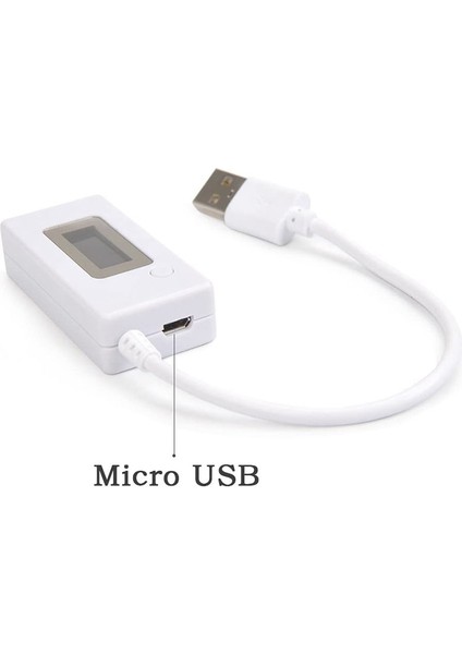 USB Test Cihazı Voltmetre Ampermetre Dijital LCD Gerilim Monitör Akım Ölçer Kapasite Test Cihazı Arkadan Aydınlatmalı (Yurt Dışından) fırsatları