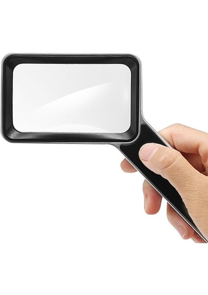 LED Işıklı 30 Kat Kare Büyüteç El Tipi Şarj Edilebilir Lityum Büyüteç, Büyüteç Okuma (Yurt Dışından) fiyatları