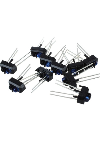 30 Adet Parça: 20 Adet 50-100K Ohm Fotodirenç Fotoğraf Dirençleri Işığa Bağımlı Direnç ve 10 Adet TCRT5000L TCRT5000 Yansıtıcı Optik Sensör Kızılötesi Ir Anahtarı (Yurt Dışından)