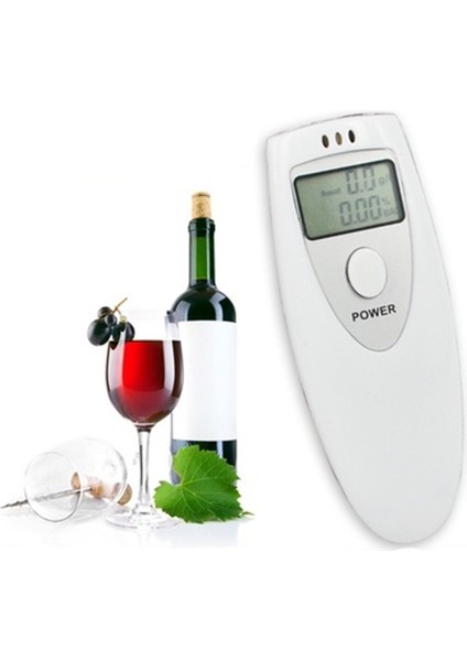 Nefes Analiz Cihazı Test Cihazı Profesyonel LCD Test Cihazı Taşınabilir Dijital Breathalyzer (Yurt Dışından) fırsatları
