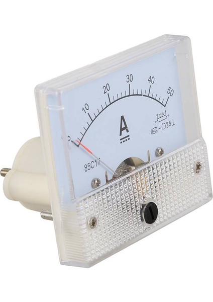 Dc 0-50A Analog Amp Metre Ampermetre Akım Paneli + 50A 75MV Şönt Direnç (Yurt Dışından) fırsatları