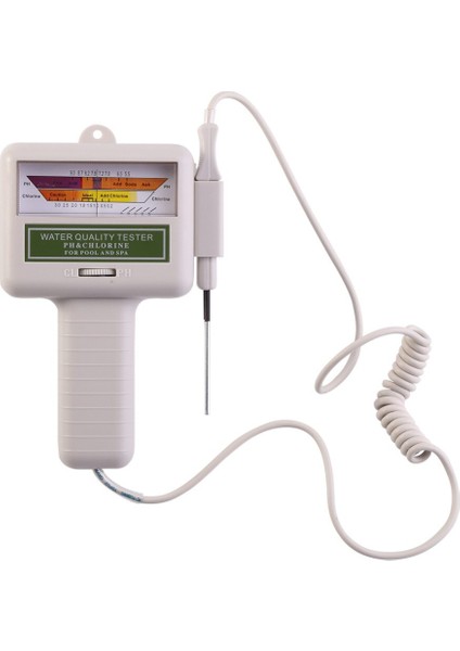 PC101 Ph Ölçer Havuz Suyu Test Cihazı Potansiyel Test Cihazı Ph/cl2 Yüzme Havuzu Spa Için Klor Analizi Seviye Ölçer Ph Test Cihazı 1 (Yurt Dışından) indirimleri