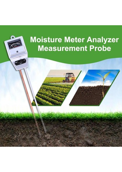 Toprak Ph Ölçer Su Nem Işığı Test Cihazı Dijital Analizörü Testi Bahçe Çiçek Topraksız Bahçe Aracı Ph Ölçer (Yurt Dışından)