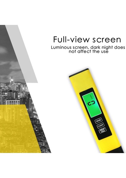 Tds Metre Su Kalitesi Test Cihazı Otomatik Kalibrasyon Tds Test Cihazı 0-9990PPM Ideal Su Test Ölçer Içme Suyu Akvaryumları (Yurt Dışından) indirimleri