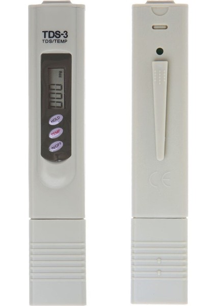 Taşınabilir Kalem Tds-3 Metre 0-9990 Ppm LCD Dijital Su Sayacı Filtresi Ölçüm Su Kalitesi Saflık Test Cihazı Tds Metre (Yurt Dışından)