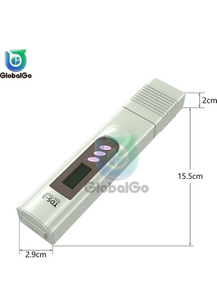 Tds-3 Taşınabilir Kalem Dijital Su Sayacı Filtresi Ölçüm Su Kalitesi Saflık Monitörü Ph Tds Sıcaklık Sensörü Test Cihazı Ölçer (Yurt Dışından) indirimleri