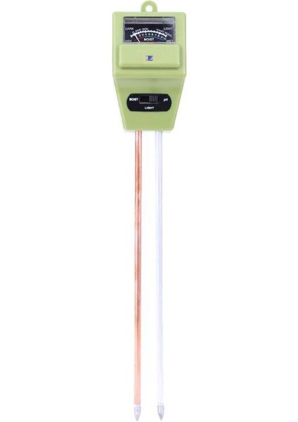 Toprak Nemi Ph Ölçer Çiçekler Toprak Dijital Analizörleri Test Cihazı (Yurt Dışından)