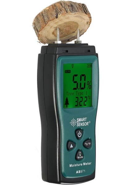 Mini Dijital Ahşap Nem Ölçer LCD Kereste Nem Ölçer Analizörü Kereste Nem Test Cihazı 2 Pin Prob Aralığı 2%~70% (Yurt Dışından) modelleri