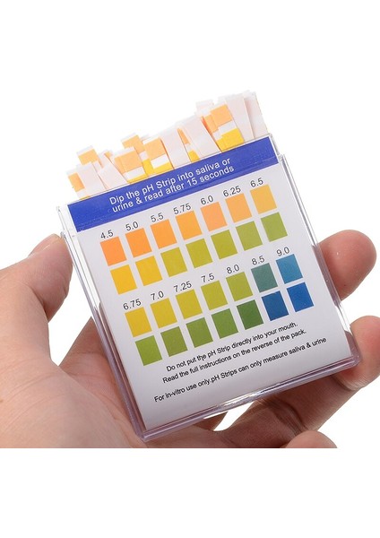 100 Şerit/paket Ph Test Şeritleri Tam Ph Ölçer Denetleyicisi 1-14ST Gösterge Turnusol Kağıdı Su Asitliği ve Alkalinite Kiti (Yurt Dışından) modelleri