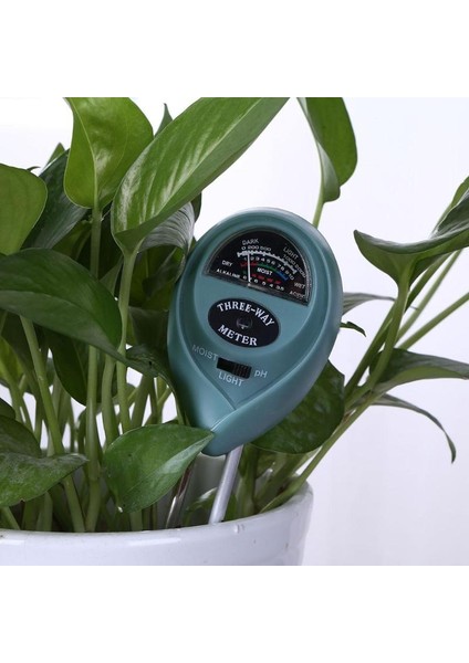 In 1 Toprak Ph Ölçer Analizörü Çiçek Bitkiler Higrometre Toprak Test Cihazı Bitkiler Büyüme Nem Işık Yoğunluğu Ölçer Enstrüman (Yurt Dışından) fiyatları