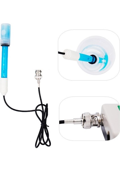 PH-201 Ph Elektrot Probu Bnc Konektörü Akvaryum Ph Denetleyici Ölçer Sensörü Gib Dijital Ph Sensörü Elektrot 40% Kapalı (Yurt Dışından) fırsatları