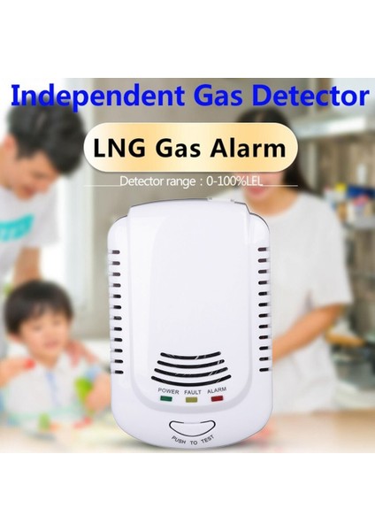 Kömür Gazı Doğal Gaz Metan Propan Kaçak Test Cihazı Ölçücü Ev Güvenliği Ab Tak (Yurt Dışından)