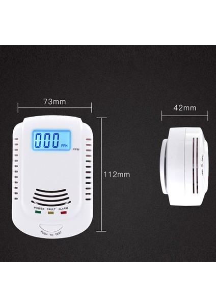 Kömür Gazı Doğal Gaz Metan Propan Kaçak Test Cihazı Ölçücü Ev Güvenliği Ab Tak (Yurt Dışından) fiyatları