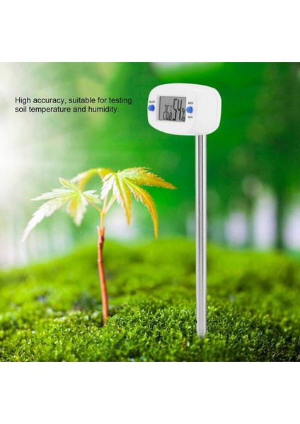 TA290 Dijital Toprak Sıcaklığı Nem Ölçer Cihazı Higrometre Sıcaklık Nem Test Cihazı Probu ile Paslanmaz Çelik Iğne (Yurt Dışından) indirimleri