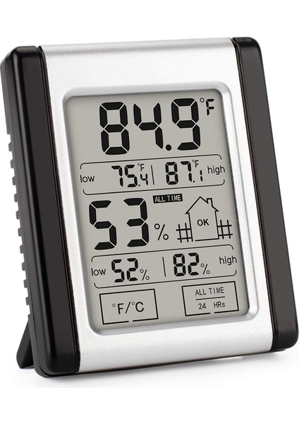 Dijital Higrometre Iç Mekan Termometresi Elektronik Oda Termometresi ve Doğru Sıcaklık Nemi ile Nem Ölçer (Yurt Dışından)