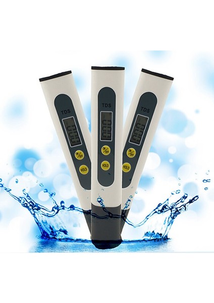 0-9999PPM Taşınabilir Dijital Tds Metre Su Geçirmez Su Kalitesi Saflık Test Cihazı (Yurt Dışından)