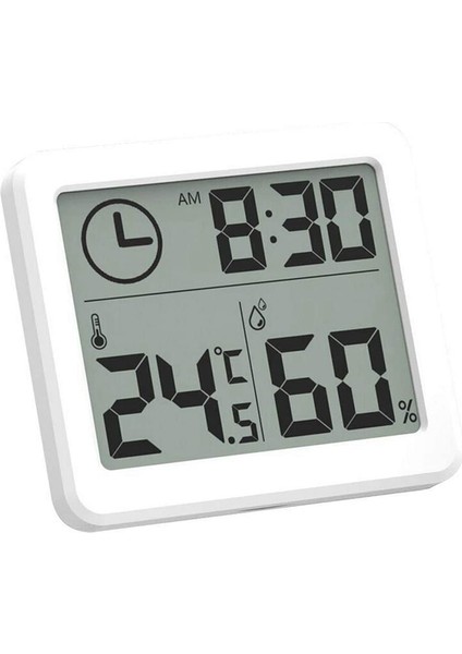 Oumery Oda Termometresi, Nem Ölçer, LCD Ekranlı Sıcaklık ve Higrometre Monitörü Sıcaklık ve Nem (Yurt Dışından)