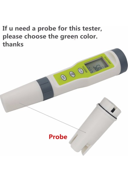 Ph/tds/ec/sıcaklık Ölçer Için Ph Ölçer Yedek Cam Prob Elektrotu (Yurt Dışından) fırsatları