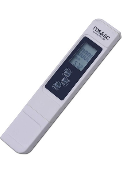 LCD Tds/ph Metre Dijital Test Cihazı Doğruluğu 0.1 Akvaryum Su Havuzu Ph Test Cihazı Su Saflığı Filtresi Topraksız Otomatik Kalibrasyon (Yurt Dışından)