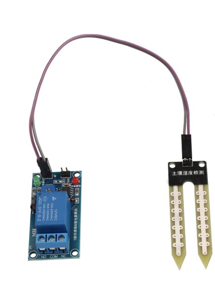 Toprak Nemi Sensörü Ölçer DC12V Otomatik Sulama Anahtarı Toprak Nemi Nem Rölesi Kontrol Modülü Higrometre Ölçü Aletleri (Yurt Dışından)