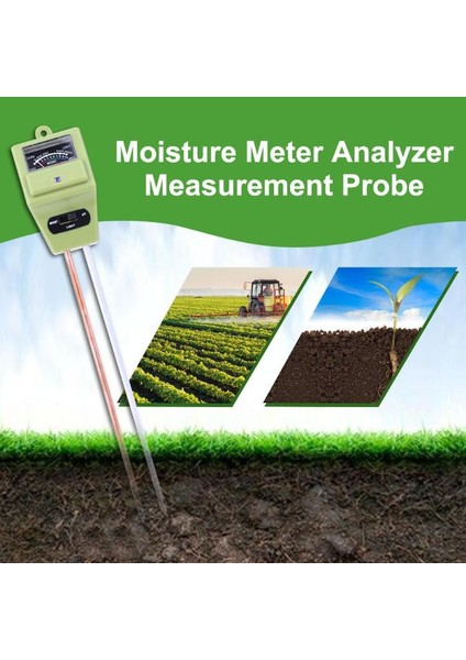 In 1 Toprak Su Nem Işığı Ph Ölçer Test Cihazı Dijital Analizörü Testi Bahçe Çiçek Topraksız Bahçe Aletleri (Yurt Dışından) fiyatları