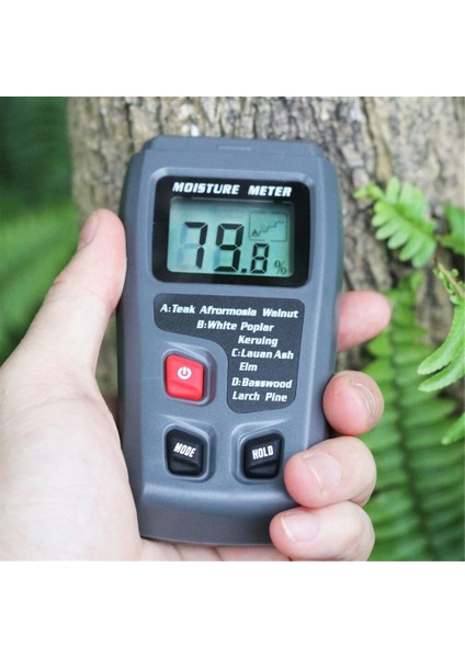 EMT01 Iki Pimli Dijital Ahşap Nem Ölçer 0-99,9% Büyük LCD Ekranlı Ahşap Nem Test Cihazı Kereste Nemli (Yurt Dışından) fırsatları