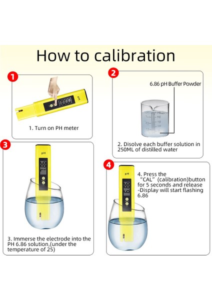 Dijital Ph Ölçer Su Kalitesi Test Cihazı Aralığı 0-14 Ev Içme Havuzu Suyu + Ph 1-14 Turnusol Kağıdı Taşınabilir Şeritler 49% Kapalı (Yurt Dışından) indirimleri