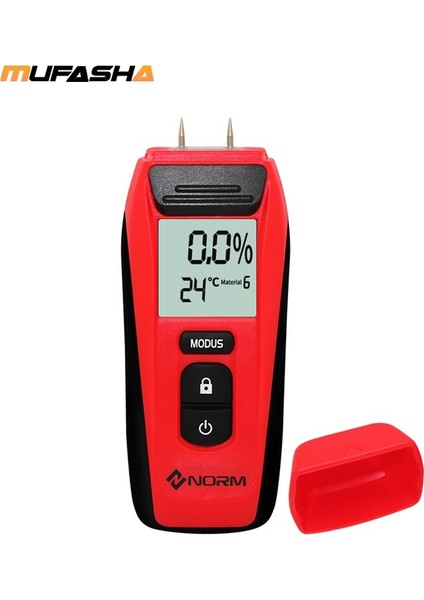 Mufasha Dijital Ahşap Nem Ölçer Higrometre Kereste Nemi (Yurt Dışından)