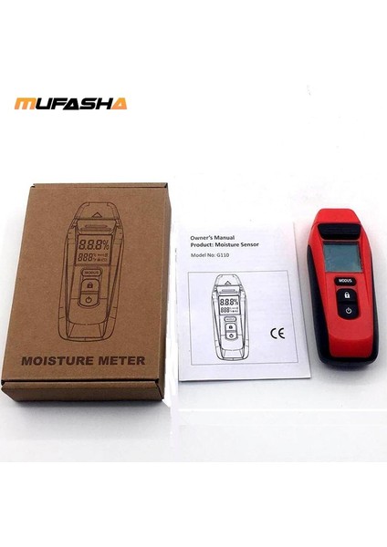 Mufasha Dijital Ahşap Nem Ölçer Higrometre Kereste Nemi (Yurt Dışından) fırsatları