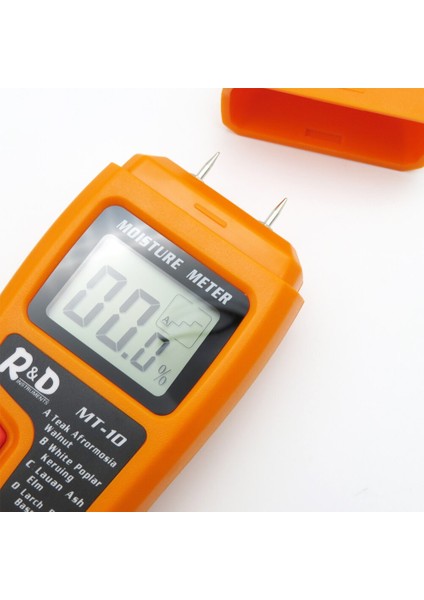 Ar-Ge Mt-10 Ahşap Nem Ölçer Ahşap Nem Test Cihazı Higrometre Kereste Nemli Ağaç Yoğunluk Test Cihazı Turuncu Testi Ahşap/kağıt (Yurt Dışından)